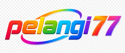 Logo pelangi77 berwarna modern